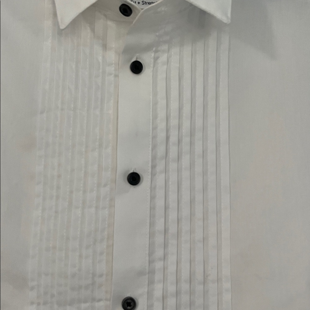 Calvin Klein Boys Formal Dress Shirt - Picture 3 of 5